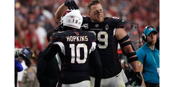J.J. Watt on iloinen saadessaan olla jälleen joukkuetoveri DeAndre Hopkinsin kanssa